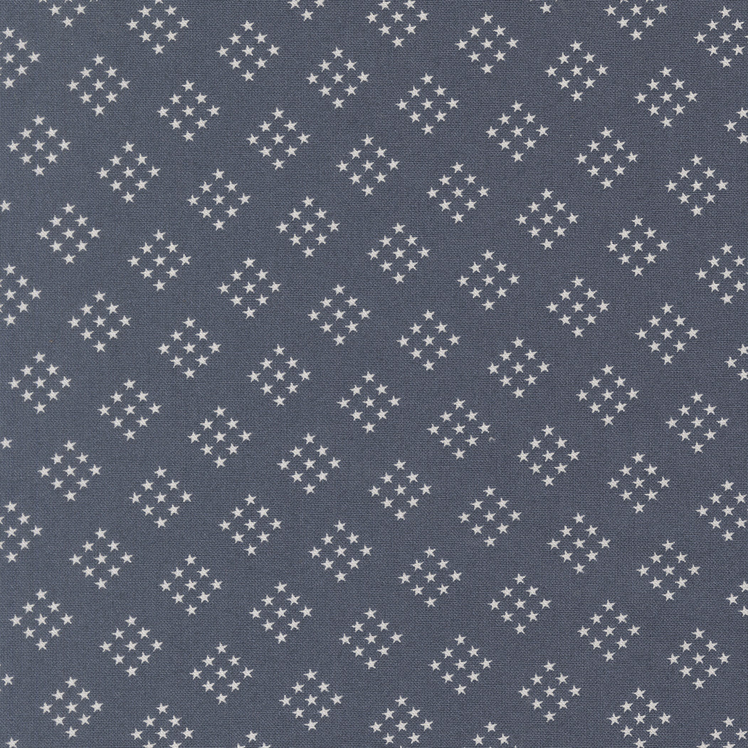 Independence Day Indigo Yardage by Sweetwater for Moda Fabrics | 55726 24
