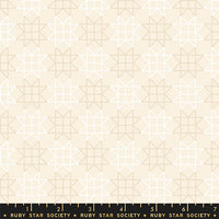 Paper Cuts 2 Paper Star Natural Yardage by Rashida Coleman Hale for Ruby Star Society | RS1114 11