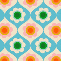 Trinketry Floral Turquoise Yardage by Melody Miller for Ruby Star Society | RS0114 18