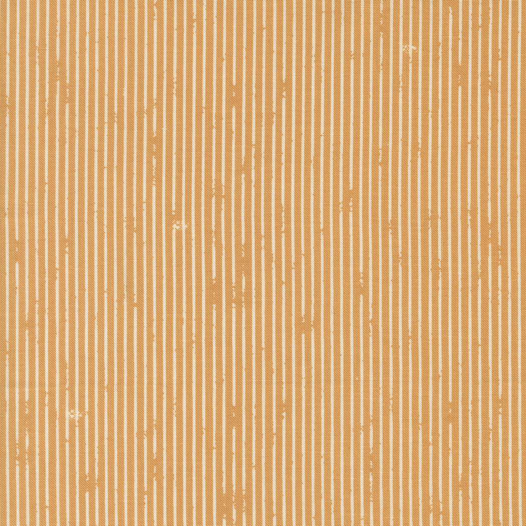 PRESALE Garden Glam Perfectly Striped Goldenrod Yardage by Lella Boutique for Moda Fabrics | 5275 15