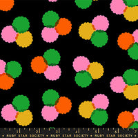 PRESALE Sparkle Mart Puffs Black Yardage by Melody Miller for Ruby Star Society | RS0122 16