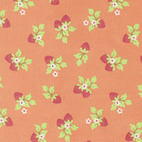 Fruit Salad Strawberries Coral Yardage by Corey Yoder for Moda Fabrics | 29243 14