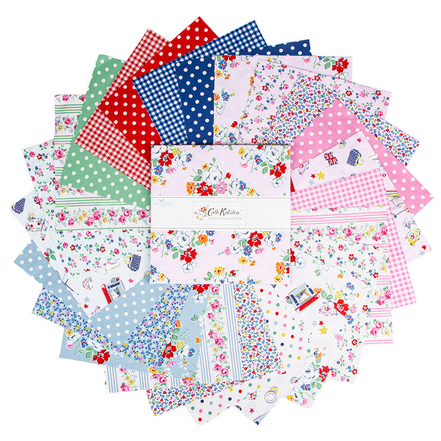 PRESALE Cath Kidston Signature Collection 10" Stacker for Riley Blake Designs | 42 Pcs | 10-18370-42