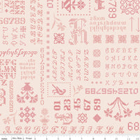 Piece & Plenty Sampler Red Yardage by Lori Holt of Bee in my Bonnet for Riley Blake Designs | C15872-RED