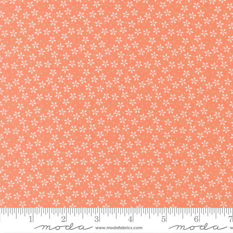 Pastel Prairie Colander Coral Yardage by My Sew Quilty Life for Moda Fabrics | 31783 33