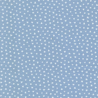PRESALE Funny Valentine Tiny Hearts Sky Yardage by Lizzy House for Moda Fabrics | 37148 25
