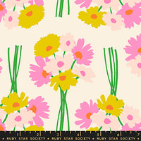 Sparkle Mart Flower Department Natural Yardage by Melody Miller for Ruby Star Society | RS0118 11