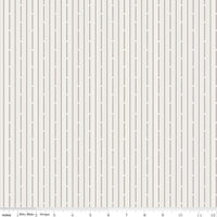 Albion Cream Stripes Yardage by Amy Smart for Riley Blake Designs | C14598 CREAM