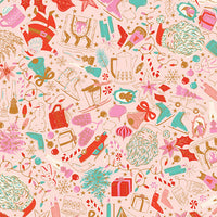 PRESALE Christmas in Color Decked & Dazzled Yardage by Art Gallery Fabrics | CMC-25403