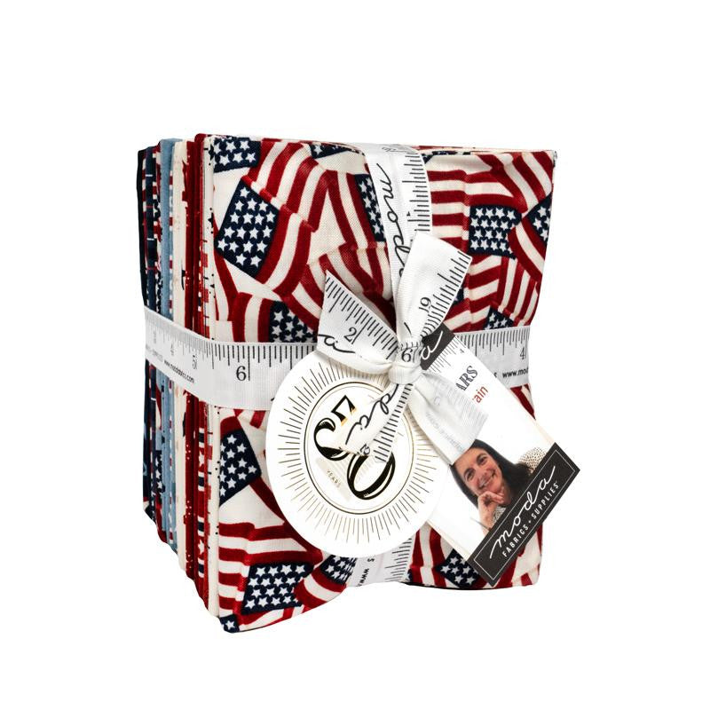 PRESALE America 250 Years Fat Quarter Bundle by Deb Strain for Moda Fabrics | 24 SKUs | 56180AB