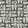 Farmstead Milk and More Charcoal Yardage by Stacy Iest Hsu for Moda Fabrics | 5 Yard Backing | 20904 16