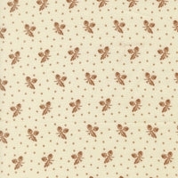 PRESALE Butternut and Sage Acorn Medley Cream Cinnamon Yardage by Fig Tree & Co for Moda Fabrics | 35445 28