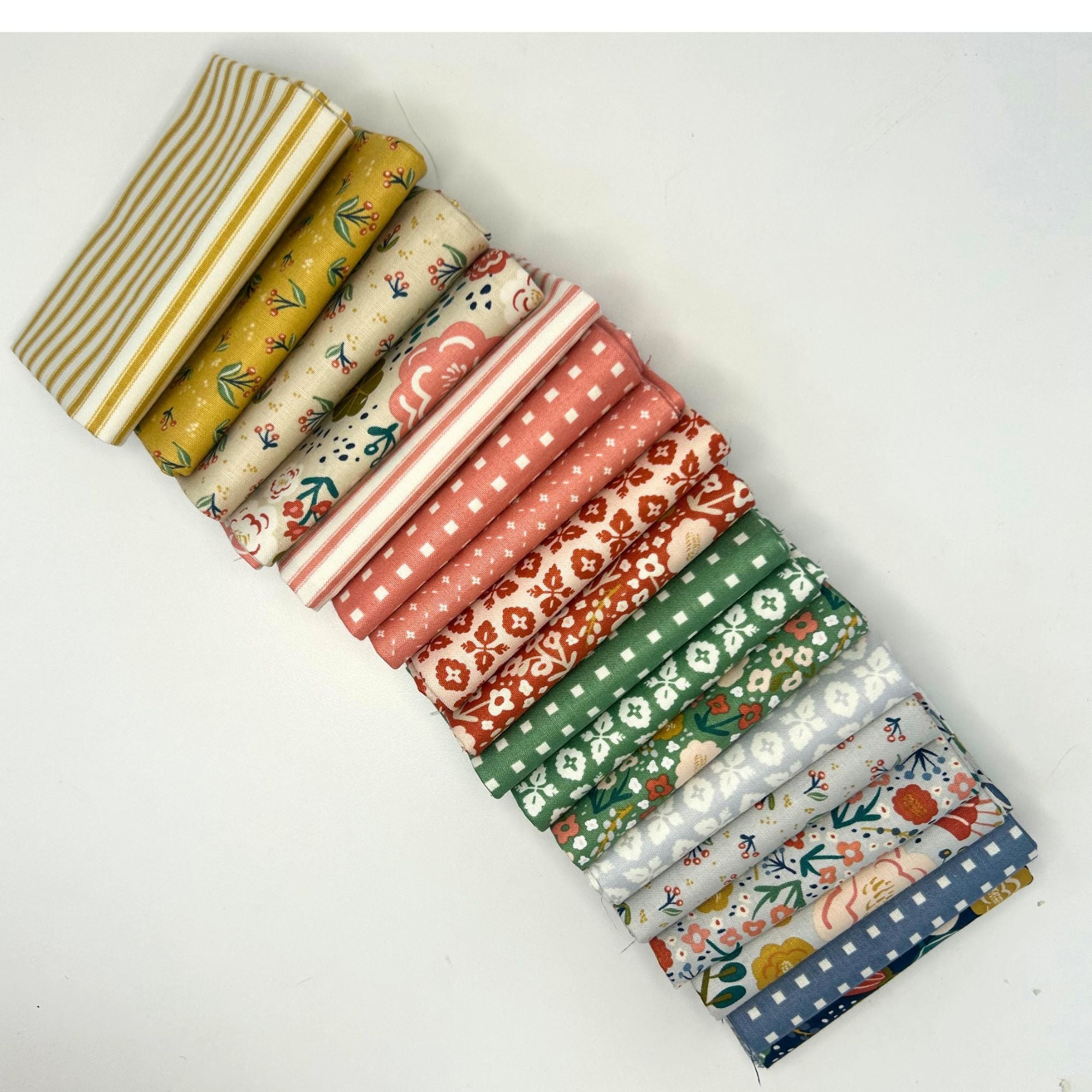 Ivy Reese Custom Fat Quarter Bundle by Deena Rutter for Riley Blake Designs | 17 FQs | Curated Bundle