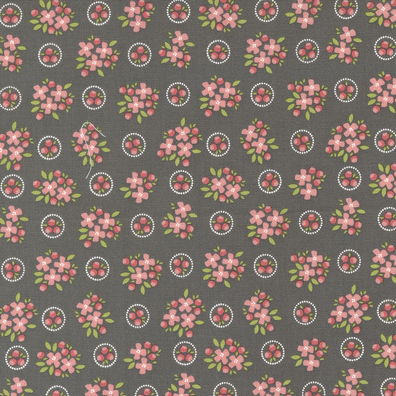 PRESALE Cali & Co Ring Around Posie Slate Yardage by Corey Yoder for Moda Fabrics | 29191 24