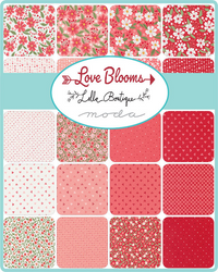 Love Blooms Custom Fat Quarter Bundle by Lella Boutique for Moda Fabrics | Valentines Bundle | 18 FQs