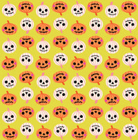 PRESALE Freaky Familiars Pumpkin Party Citron Yardage by Ruby Star Society | RS5196 12