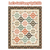 Let's Get Fancy Quilt Kit Boxed With Morning Latte by Sandy Gervais | KT-16920