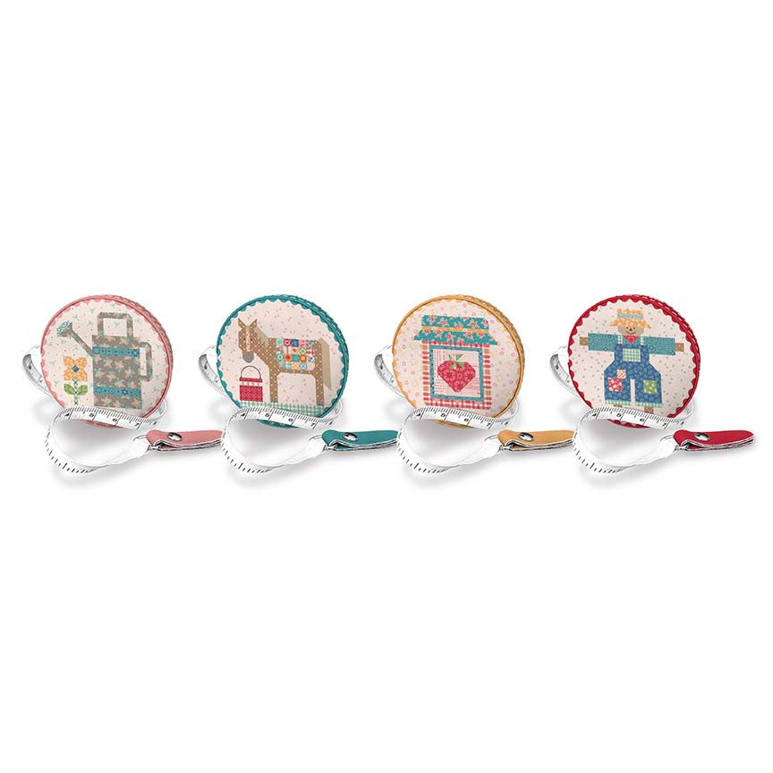 Farmers Daughter Tape Measure by Lori Holt of Bee in My Bonnet for Riley Blake Designs | 4 Colors