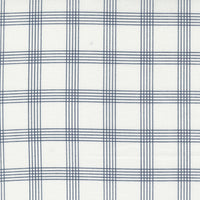 Nantucket Summer Plaid Cream Navy Yardage by Camille Roskelley for Moda Fabrics | 55262 11
