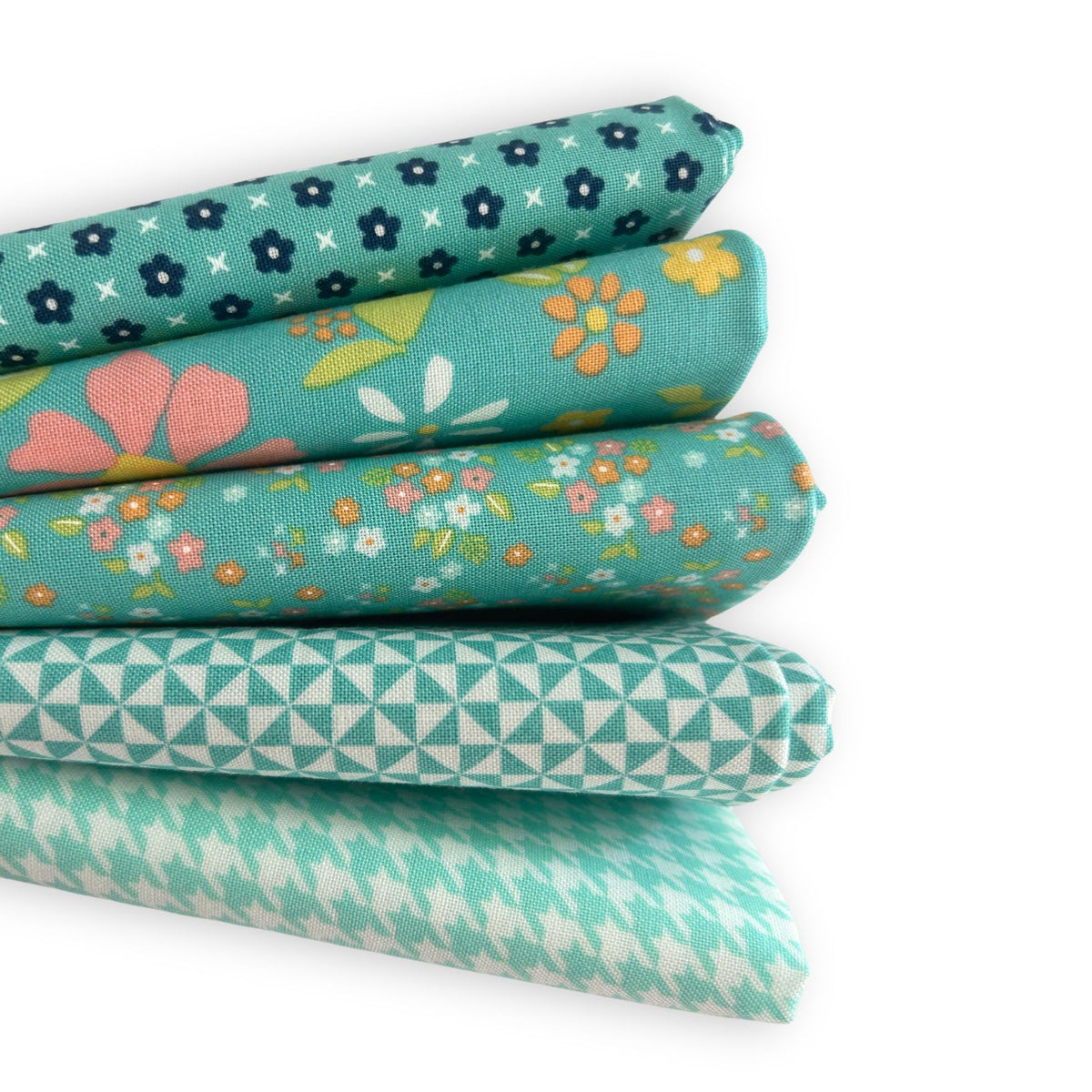 Delightfully Yours Custom Fat Quarter Bundle Poolside by Sherri & Chelsi for Moda Fabrics  | Curated Bundle | 5 Fat Quarters