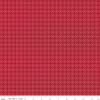 PRESALE Farmers Daughter Weave Cherry Tart Yardage by Lori Holt of Bee in My Bonnet | C17179-CHERRYTART