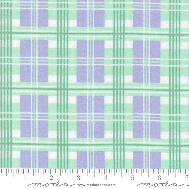 Sherbet Sunshine Flannel Cross Check Lavender Yardage by Corey Yoder for Moda Fabrics | 29222 22F