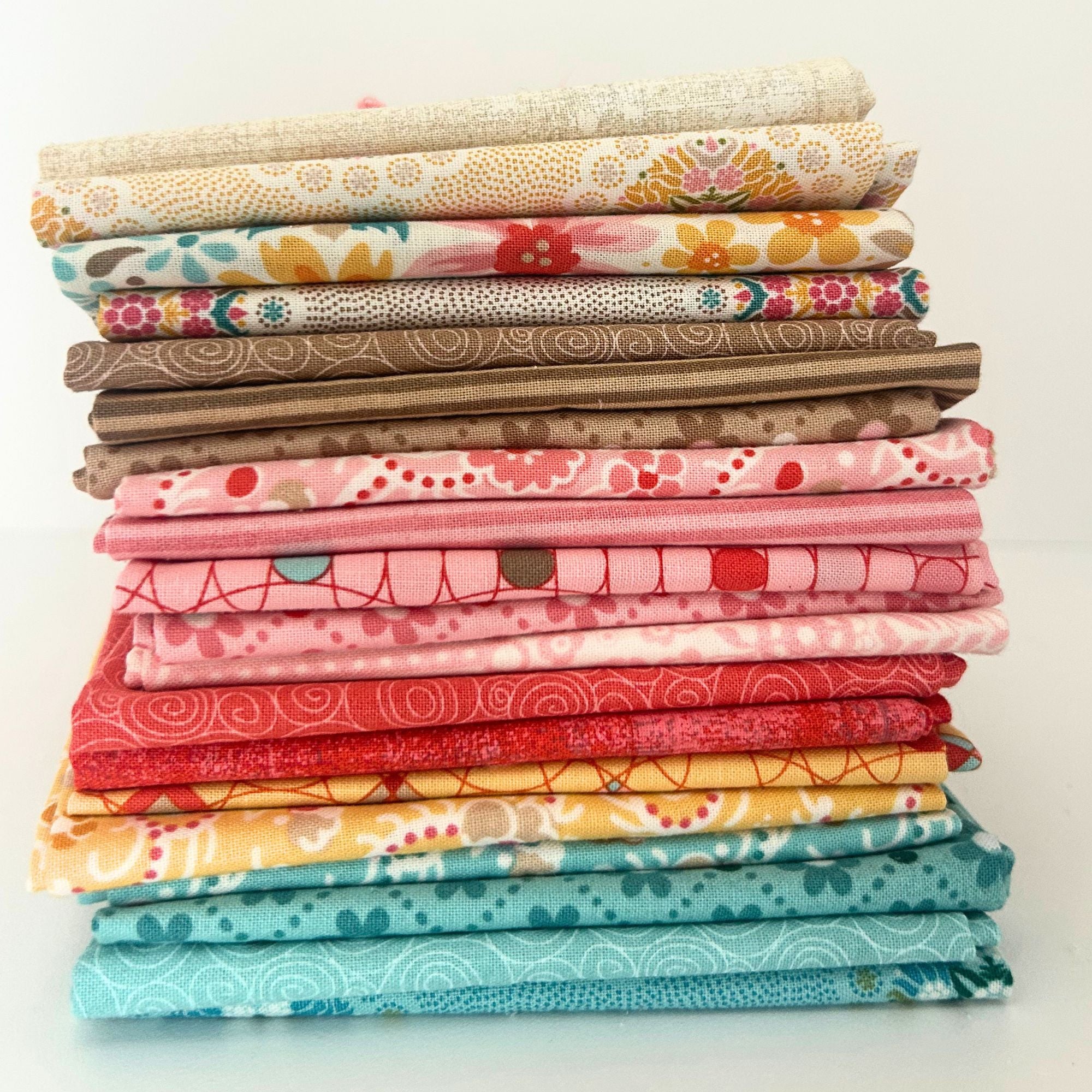 Fat Quarter Bundle | Sunday Brunch by BasicGrey for Moda Fabrics | 20 Fat Quarters