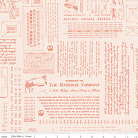 TYPE/ography Background Autumn Yardage by Lori Holt of Bee in My Bonnet for Riley Blake Designs | C16851-AUTUMN