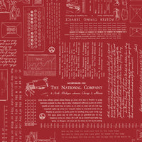 TYPE/ography Cherry Tart Yardage by Lori Holt of Bee in My Bonnet for Riley Blake Designs | C16850-CHERRYTART