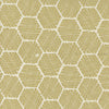 PRESALE Bee Garden Honeycomb Metallic Porcelain by Gingiber for Moda Fabrics | 48416 11M