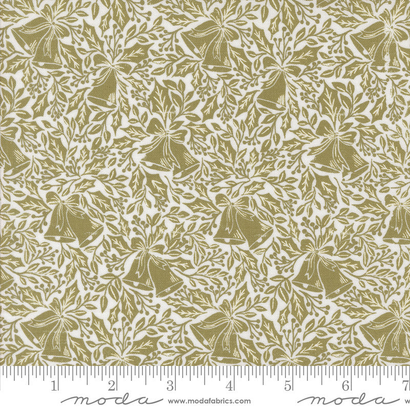 PRESALE Berry And Pine Bell Song Sage Yardage by Lella Boutique for Moda Fabrics | 5242 22