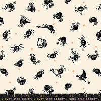 PRESALE Freaky Familiars Spider Sense Natural Yardage by Ruby Star Society | RS5191 11