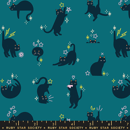 PRESALE Freaky Familiars Catwalk Storytime Yardage by Ruby Star Society | RS5193 14