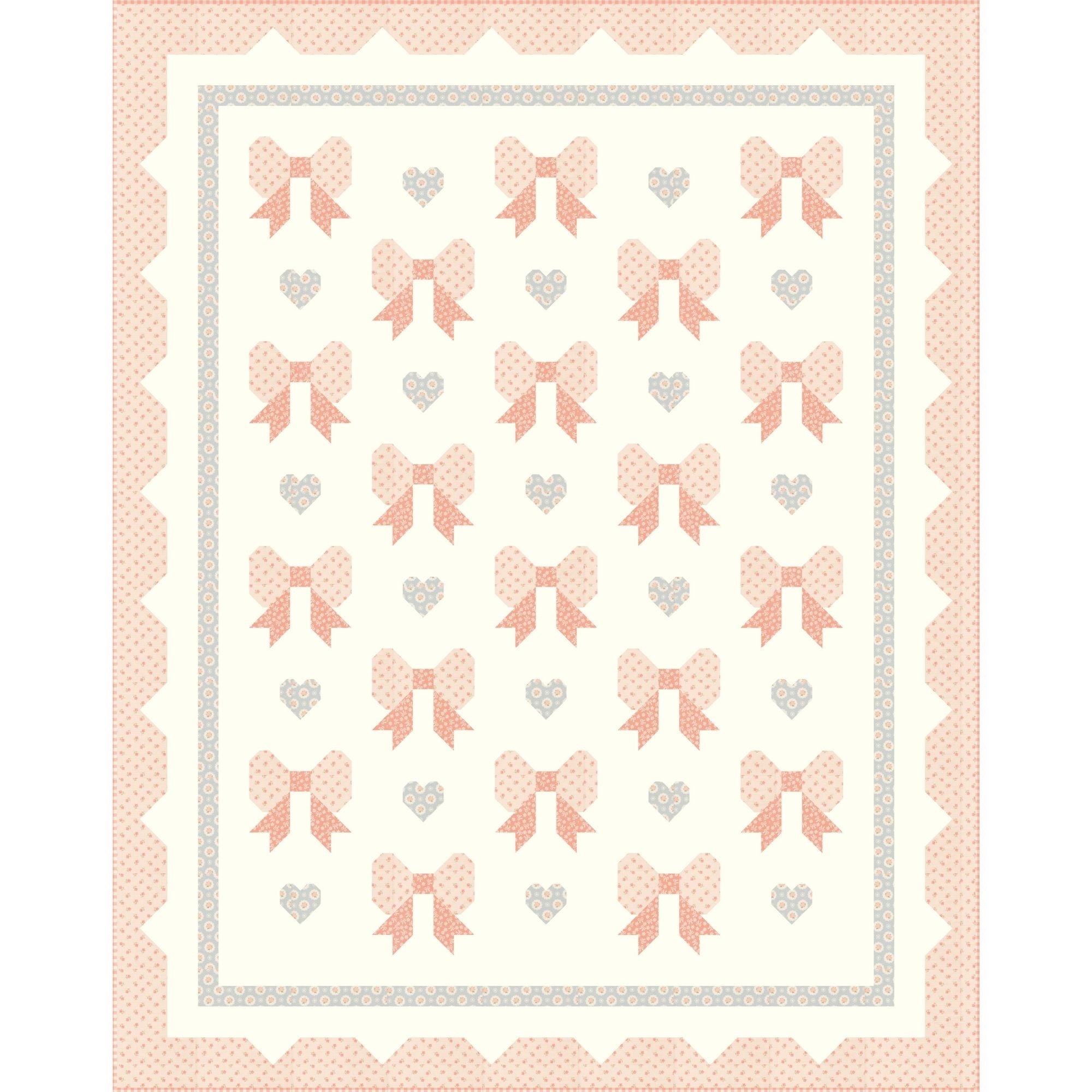 PRESALE Handmade Sweetness Sweetie Quilt Kit Boxed by Heather Briggs of My Sew Quilty Life for Moda Fabrics | KIT31790