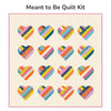 Meant to Be Custom Quilt Kit With Washi Plus by Rashida Coleman Hale | Quilt Size 74" x 74"
