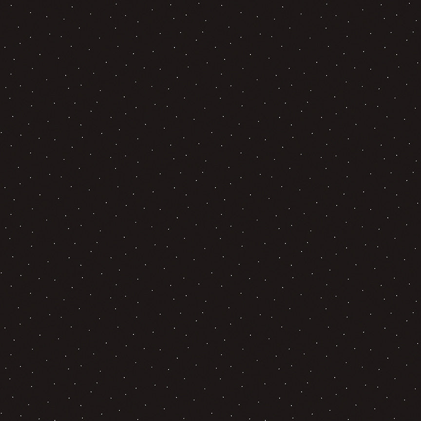 PRESALE Moonlit Trellis Speckles Black Yardage by My Mind's Eye for Riley Blake Designs | C18217-BLACK