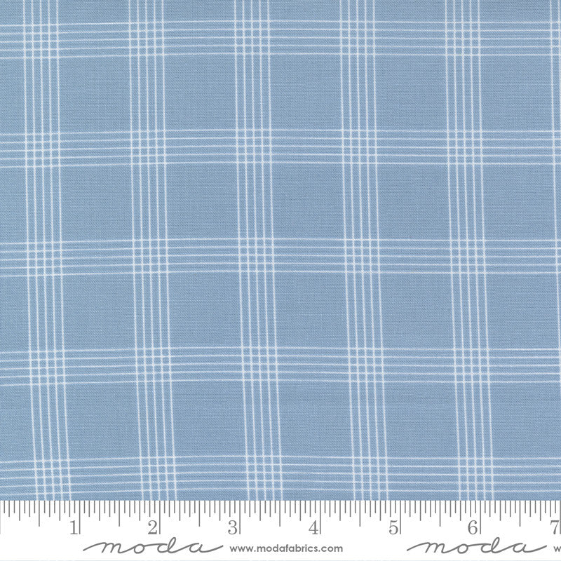 Nantucket Summer Light Blue Yardage by Camille Roskelley for Moda Fabrics | 55262 14