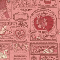 PRESALE Je T'aime Vintage Valentine Blossom Yardage by Stacy Iest Hsu for Moda Fabrics | 20991 13
