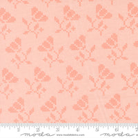PRESALE Sunbonnet Blooming Stitches Pink Yardage by Heather Briggs of My Sew Quilty Life for Moda Fabrics | 31764 15