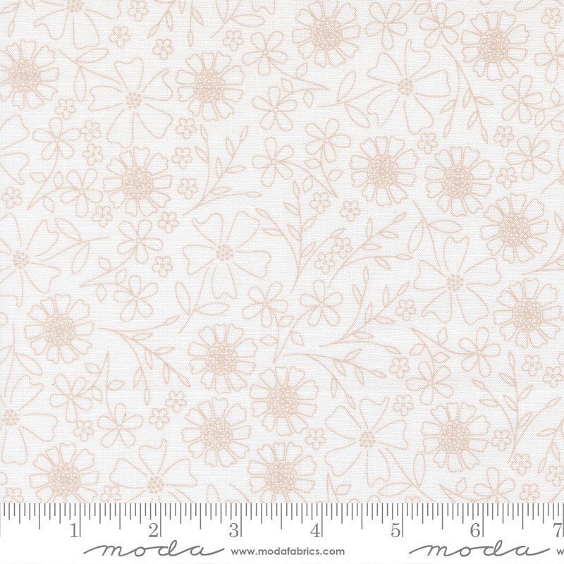 PRESALE In The Garden Garden Sketch Stone Yardage by Corey Yoder for Moda Fabrics| 29231 24
