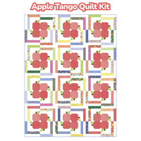 Apple Tango Custom Quilt Kit With Fruit Salad by Corey Yoder of Coriander Quilts | Quilt Size 72” x 96"