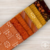Happy Fall Days Custom Fat Quarter Bundle Fall Colors by Kelsey Carlson for Riley Blake Design | 8 Precut Fat Quarters