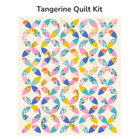 PRESALE Tangerine Custom Quilt Kit With Best Day Ever by Melody Miller for Ruby Star Society | Quilt Size 65" x 77"