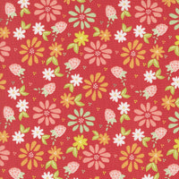 Raspberry Summer Spring Berries Raspberry Yardage by Sherri & Chelsi for Moda Fabrics | 37690 13