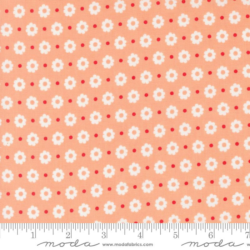 Laguna Sunrise Petal Cantaloupe Yardage by Sherri & Chelsi for Moda Fabrics | 37683 13