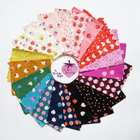 PRESALE Strawberry Mini Charm Pack by Kimberly Kight for Ruby Star Society | 42 Precut 2.5" Squares | RS3084MC