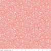 My Valentine Coral Lined Roses Yardage by Echo Park Paper Co. for Riley Blake Designs | C14153 CORAL