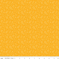 Little Darlin' Tonal Floral Orange Yardage by the RBD Designers for Riley Blake Designs | C16972-ORANGE