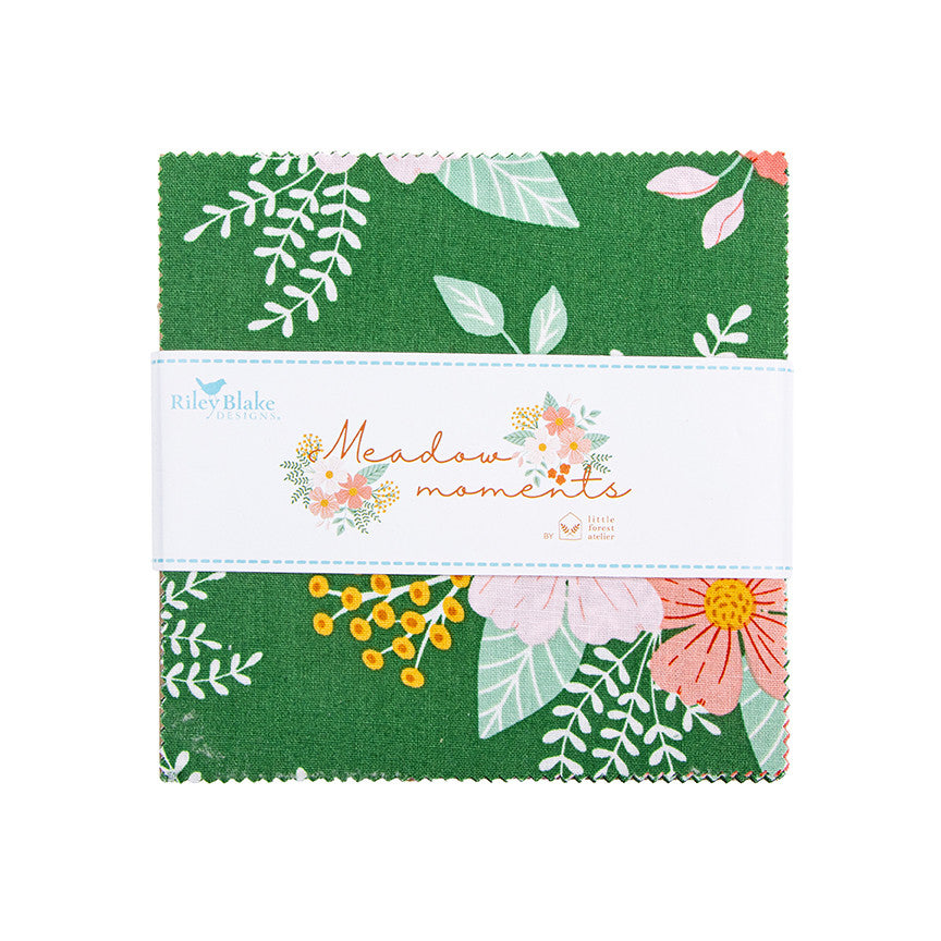 Meadow Moments 5" Stacker by Little Forest Atelier for Riley Blake Designs | 42 PCs | 5-17230-42