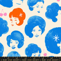 PRESALE Sparkle Mart Dotties Friends Blue Light Special Yardage by Melody Miller for Ruby Star Society | RS0120 12